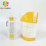 Leak Proof Spout Pouch Packaging Glossy Surface Liquid Drink Juice Nylon Bag Laminated for sale
