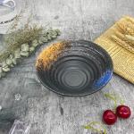 5.5 Inch Matt Melamine Ware Bowls Unbreakable Round With Threaded Shape