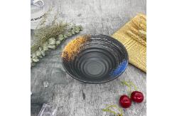 China 5.5 Inch Matt Melamine Ware Bowls Unbreakable Round With Threaded Shape supplier