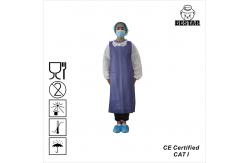 China Reusable Plastic PVC Disposable Protective Apron Full Body Aprons supplier