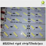 IP20 Solid Led Light Strip Epister Chip DC12V SMD8520 Aluminum Material 18-22w for sale