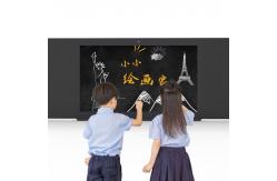 China 86 Inch Interactive Smart Black Board LED Digital Chalk Board For Classroom supplier