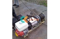 China Detachable Drum Heavy Duty Honda Engine Gasoline Engine Cable Pulling Winch supplier