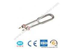 China Single U Shape 220V / 380V Water Immersion Tube Heating Element 1KW - 4KW supplier