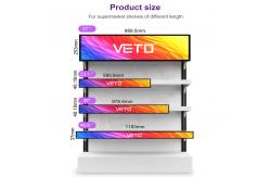 China 23.1 Inch Shelf Edge Stretched Bar LCD Screen Digital Signage Display supplier