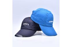 China All Seasons Lightweight Adjustable Golf Hats With Curved Flat Brim supplier