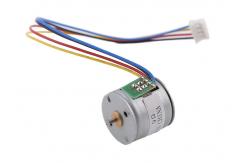 China Bipolar Drive 24V Micro Stepper Motor 20mm 2 Phase With Metal Gear supplier