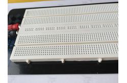 China Aluminum Backing Solderless Circuit Board , White Breadboard Circuits Projects supplier