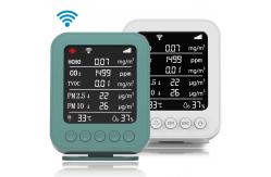 China LoRa Connected HCHO Smart Air Quality Monitor Meter 5V 2A 85dB supplier