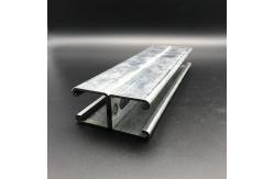 China Back to Back 41x123 C Channel Electrical Galvanized Slotted Unistrut Channel supplier