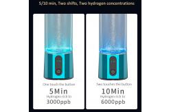 China Household Lightweight Hydrogen Health Bottle 9000ppb Usb Charging supplier