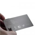 Embossing Printing Matte PVC Magnetic Stripe Contact IC RFID Cards Embossed Business Cards