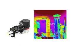 China Gas Leakage Detecting MWIR Cooled Optical Gas Imaging Module 320x256 30μM supplier