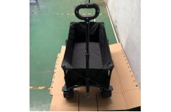 China Large Capacity Folding Beach Wagon Utility Garden Collapsible Pull Carts supplier