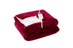 China Heat Evenly Washable Electric Heated Blanket With 5 Graphene Sheets OEM supplier