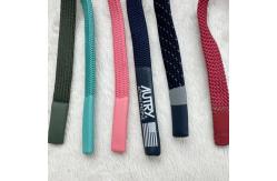 China 100cm Silicone Cotton Cords For Hoodies Cloth Accessories supplier