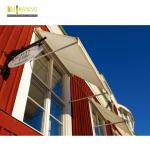 Patio Retractable Window Awnings Aluminium Drop Arm Awning for sale