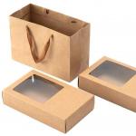 Custom Drawer Packaging Box With Clear Window For Tea Bags Dried Fruits And Nuts for sale