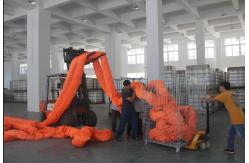 China WLL 20T  Heavy Duty Endless Round Sling Polyester EN1492-2 Soft ORANGE supplier