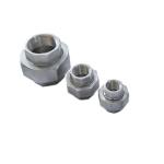 Pipe Ss304 Threaded Union Fitting Female Connector Stainless Steel Hexagon 1/2inch