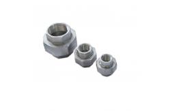 China Pipe Ss304 Threaded Union Fitting Female Connector Stainless Steel Hexagon 1/2inch supplier