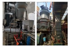 China Bauxite Calcite Roller Vertical Raw Mill In Cement Plant Grinding supplier