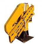2T 10T Column Fixed Hydraulic Marine Crane Cargo Unloading Deck Mounted Ship Crane for sale