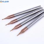 2 Flutes Micro Diameter End Mill For And Accurate Cutting Performance