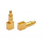 Industrial Spring Loaded POGO Pin Gold Plated Battery Pogo Pin SMT Type H4.2mm for sale