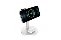China S11 3 in 1 Magnetic Wireless Charging Stand Durable ABS PC Material supplier
