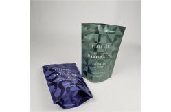 China Stand Up Pouch With Zipper Smell Proof Moisture Proof Body Scrub Packaging Bag supplier
