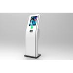 Free Standing Large Screen Panel PC Information Health Kiosk With IR Touch