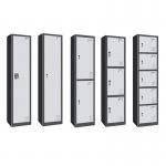 Multi Tier 4 Doors Steel Locker Modular Metal Lockers