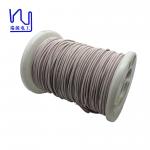 Silk Covered Utsc High Frequency Litz Wire 0.1 * 75mm With Copper Conductor for sale