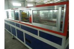 China WPC Panel Profile Wood Plastic Composite Extrusion Line , WPC PP Profile Extruder supplier