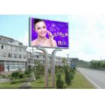 Big P10 SMD 3535 Video Wall Advertising LED Screens More Than 5000cd/㎡ for sale