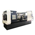 QK1327 Cnc Pipe Threading Machine Flat Bed Lathes High Precision