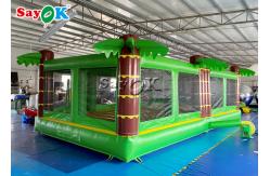 China Outdoor Inflatable Games Multifunctional Backyard Tarpaulin Inflatable Volleyball Field supplier