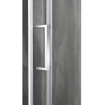 Stylish Square Shower Enclosures With Chromed Profile For Modern
