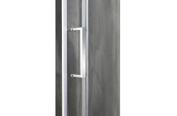 China Stylish Square Shower Enclosures With Chromed Profile For Modern supplier