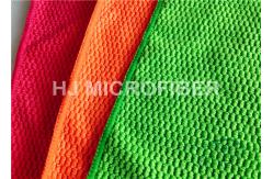 China Jacquard Pattern Microfiber Pearl Cloth For Kitchen  / Eco Friendly Cleaning Cloths supplier