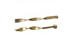 China Straighe Spiral Brass Plug Baffles Imperial D.BBS For Injection Mould supplier