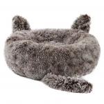 Small Rabbit Ears Winter Warm Cat Sleeping Bed 70CM 80CM Plush + PP Cotton