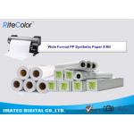 Tear Resistance PP Synthetic Paper 8 Mil Water - Based Matte Polypropylene Film for sale