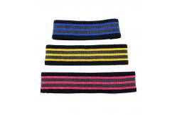 China Yoga Resistance Cotton Latex Deep Squat Fitness Circle Resistance Hip Band Booty Bands supplier