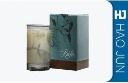 China Printed Rectangle Recyclable Paper Cardboard Gift Candle Boxes supplier