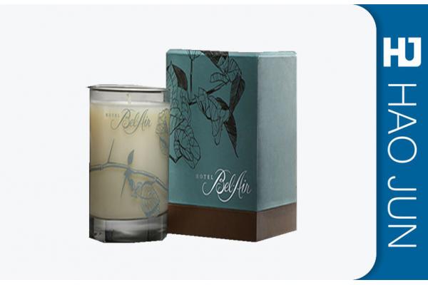 Printed Rectangle Recyclable Paper Cardboard Gift Candle Boxes