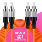 2 Core Multimode Duplex Fiber Optic Cable FC UPC To FC UPC Connector for sale