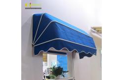 China Aluminium Retractable Window Awning Manual Sun Shade Canopy supplier