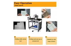 China Ultrasonic Vertical Blind Vane Fabric Welding Machine supplier